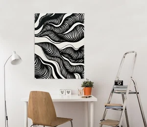 3D Simple Lines I5436 Wall Stickers Wall Mural Decals Jacqueline Reynoso Erin - Picture 1 of 10