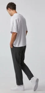NWT I Love Ugly Slim Kobe Pant Mens Small, 28 Waist Grey Wool Blend - Picture 1 of 13