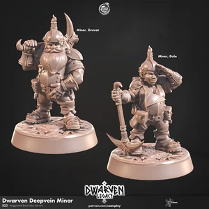 Nano Guardiano Il Fortezza Miniatura Set Stadtwache Figura per Ttrpg's Come D 5e - Foto 1 di 13
