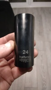 (435) 24mm HALFORDS ADVANCED 1/2 Drive Impact 6 Point Deep Socket - Picture 1 of 5