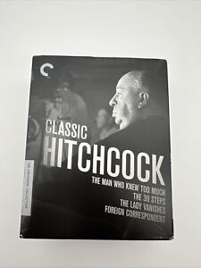 Classic Hitchcock The Criterion Collection Blu-Ray Box Set OOP slipcase