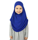 Firdevs Islamic Child Girl Practical Easy Amira Hijab  Scarf & Bonnet Royal Blue