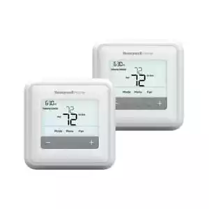 Honeywell T4 PRO 5-Day to 2-Day Programmable Thermostat 1/Heat 1/Cool (2-Pack) - Picture 1 of 1