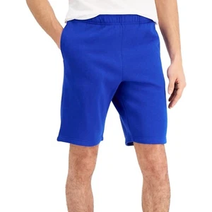 ID Ideology Herren Fitness Activewear Fleece Shorts, Blau, Größe L, Neu mit Etikett - Bild 1 von 4