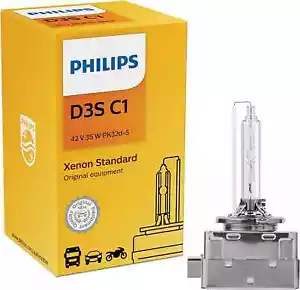 Philips D3S C1 35W 42V Xenon Standard HID Car Automotive Headlight Bulb 1 Pack - Picture 1 of 5