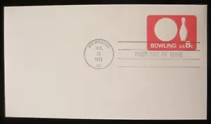 United States Stamps 1971 8c Embossed Postage Pre-Paid First Day Issue Envelope - Picture 1 of 4