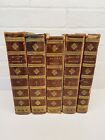 Antique Book Set Rollin?S History 1808-1809 5 Volumes Leather Bound Fair 12Th Ed
