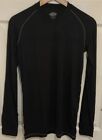 Dickies Baselayer Thermal Vest Black XXL Long Sleeve - TH50100 Bamboo Mix