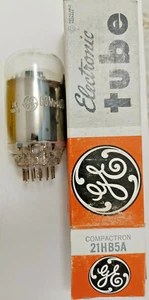 21HB5A NOS vacuum tube GE 18 watt beam-power - Picture 1 of 1