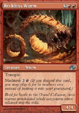 RECKLESS WURM X4 4 4X Planar Chaos MTG Magic the Gathering Cards DJMagic