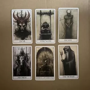Dark Aesthetic Gothic Horror Movie Inspired Fantasy Tarot Cards Deck - Picture 1 of 8