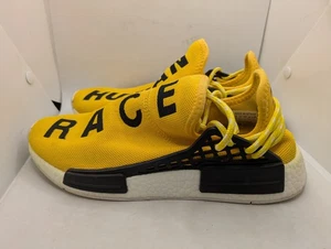 Adidas Pharrell x NMD Human Race Yellow 2016 Size 7 US/6.5 UK/40 EU - Picture 1 of 12