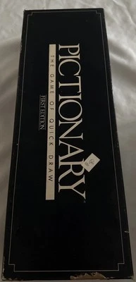 Pictionary 1985 primera edición juego Charades completo en muy buen estado  Foto 1 de 4