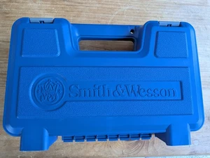 Smith & Wesson 8,5x13" Kunststoff Pistolenkoffer - blau - Bild 1 von 5