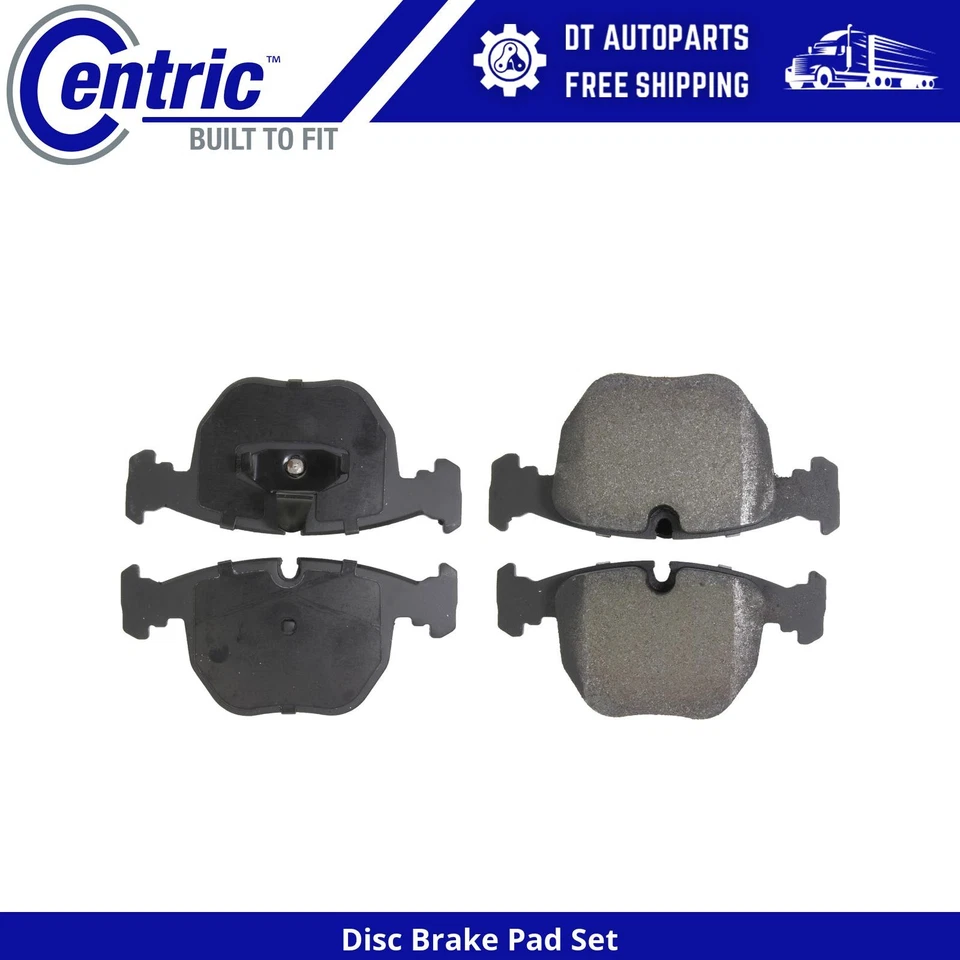 Para BMW 740i 1995, 1997-2001 | Pastillas de freno de disco delanteras centradas | Semimetálicas Foto 1 de 4