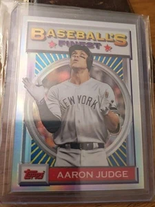  2020 Finest Flashbacks Refractor Aaron Judge  Only 50 Made New York Yankees - Picture 1 of 3