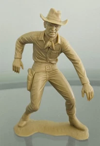 VINTAGE 1964 MARX 6" WESTERN COWBOY GUNSLINGER READY DRAW KUNSTSTOFF ACTIONFIGUR - Bild 1 von 4