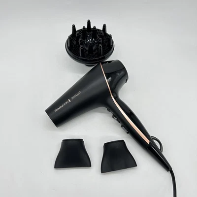 Remington Haartrockner Profi Ionen [2400W, 150km/h, 3 Stylingaufsätze] Proluxe (