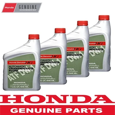 4 Quarts Genuine Sterling ATF DW-1 Automatic Transmission Oil Fluid For Honda - Изображение 1 из 2