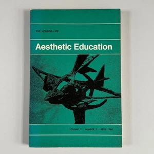 Journal of Aesthetic Education 1968 Vol 2 No 2 Vintage Paperback Illinois Press - Picture 1 of 8
