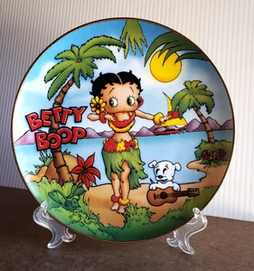 Placa de colección Betty Boop Americas Sweetheart Tropical Time 1994 Danburyy como nueva D7603 - Imagen 1 de 14