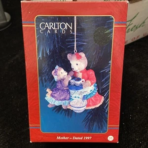 Carlton Cards Mother Ornament 1997 In Box - Picture 1 of 2