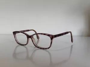 Jimmy Choo 140 LX9 Women's Square Havana Brown Eyeglasses Frame 53-16-140 - Picture 1 of 6