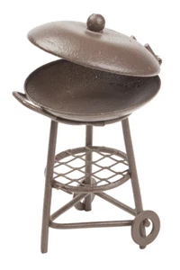 Mini Metall Grill 6cm Grillen Geldgeschenk Gutschein Garten Wichtelhaus  036 - Bild 1 von 1
