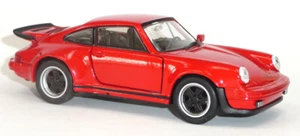 Porsche 911 Turbo G modelo de coleccionista rojo aprox. 11,5 cm artículo nuevo de WELLY - Imagen 1 de 4
