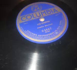78RPM Columbia C3667 Banda Militar - Los Crudos / Los Charros, average V VG - Picture 1 of 4