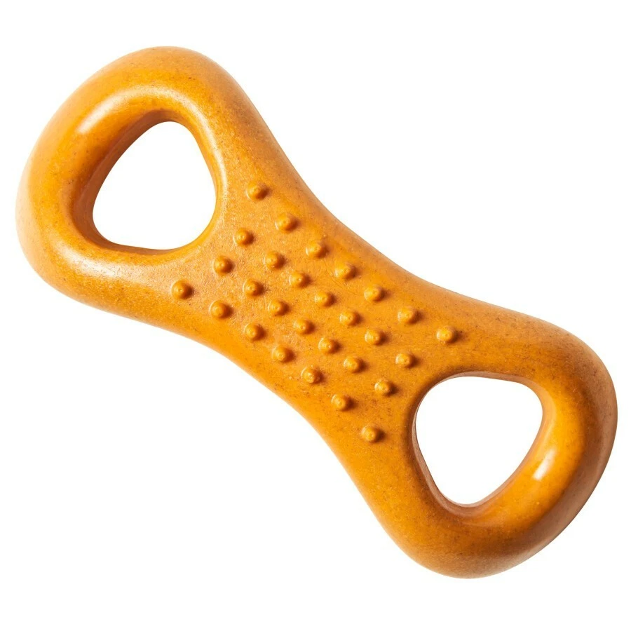 Игрушка жевательная собачье арахисовое масло Bam-Bone Plus фигурка 8 костей 6,5 дюйма  - Изображение 1 из 1