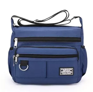 Bolso Mensajero con Cremallera Multicapa Ocio Exterior, Parque de Diversiones, Video, Bolso de Mano - Imagen 1 de 3