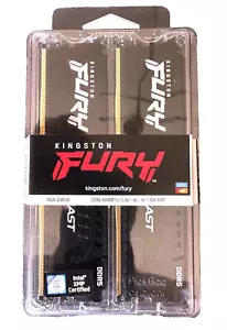 Kingston FURY Beast 16GB (2 x 8GB) 6000MT/s DDR5 CL40 XMP 3.0 (KF560C40BBK2-16) - Bild 1 von 4
