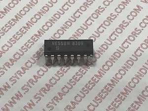 NE558N / NE558 / Signetics Integrated Circuit - Picture 1 of 2
