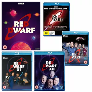 Red Dwarf Just The Shows Complete Series Seasons 1 - 12 Blu Ray Back to Earth - Picture 1 of 1