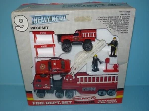 REMCO REAL STEEL FIRE DEPT. SET #11036 ITEM IS NEW NEVER USED FREE SHIPPING !! - Picture 1 of 6