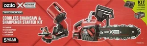Ozito 10" PowerXChange 18V Cordless Chainsaw & Sharpener + Battery Combo Kit - Picture 1 of 1