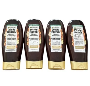 Garnier WholeBlends Ginger Recovery Strengthening Conditioner 12.5 Fl Oz New 4pk - Picture 1 of 2
