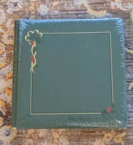 Neu aus altem Lagerbestand Creative Memories 12 x 12 grüne Stechpalme Weihnachten Premier Feiertagsalbum 15 Seiten - Bild 1 von 6