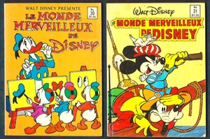 2 BD PETIT FORMAT 1984 - LE MONDE MERVEILLEUX DE DISNEY - ED. HÉRITAGE # 30, 31 - Bild 1 von 8