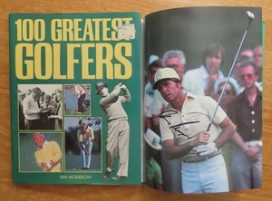 100 GREATEST GOLFERS signed Book ANDY BEAN LARRY NELSON GARY PLAYER LEE TREVINO - Picture 1 of 8