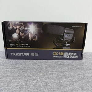 Takstar SGC-598 Shotgun Video Microphone Camera Interview Recording Mic for DSLR - Picture 1 of 5