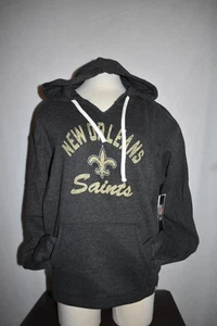 New Orleans Saints Wrapped-up Kennedy Women's Hoodie Black Large NWT - Picture 1 of 4