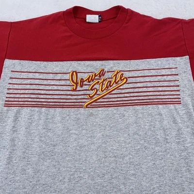 Camiseta deportiva vintage del estado de Iowa para hombre S/M ciclones NCAA baloncesto universitario años 90 Foto 1 de 4