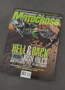 Josh Hill Hand Signed magazine Transworld Motocross 2012 MX FMX Memorabilia - Picture 1 of 3