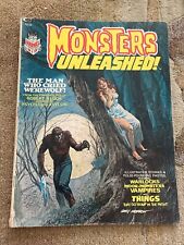 Monster unleashed  Magazine 1 1st app Solomon Kane VG