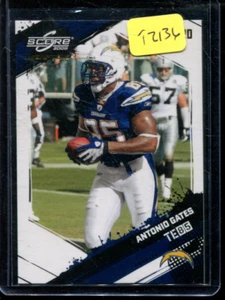 t2136 - 2009 Score Inscriptions Scorecard #237 Antonio Gates /50 - NM-MT - Picture 1 of 1