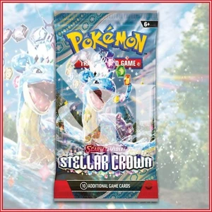 Pokemon TCG: Escarlata y Violeta CORONA ESTELAR Pack Booster SV07 - Imagen 1 de 2