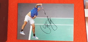 YOUNG TENNIS STAR TAYLOR FRITZ  HAND  SIGNED   15 x22cm PHOTO   - Picture 1 of 1