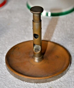 Vintage Antique Brass Ships Telegraph Cigar Cutter Ashtray, Salesman Sample? - Picture 1 of 3